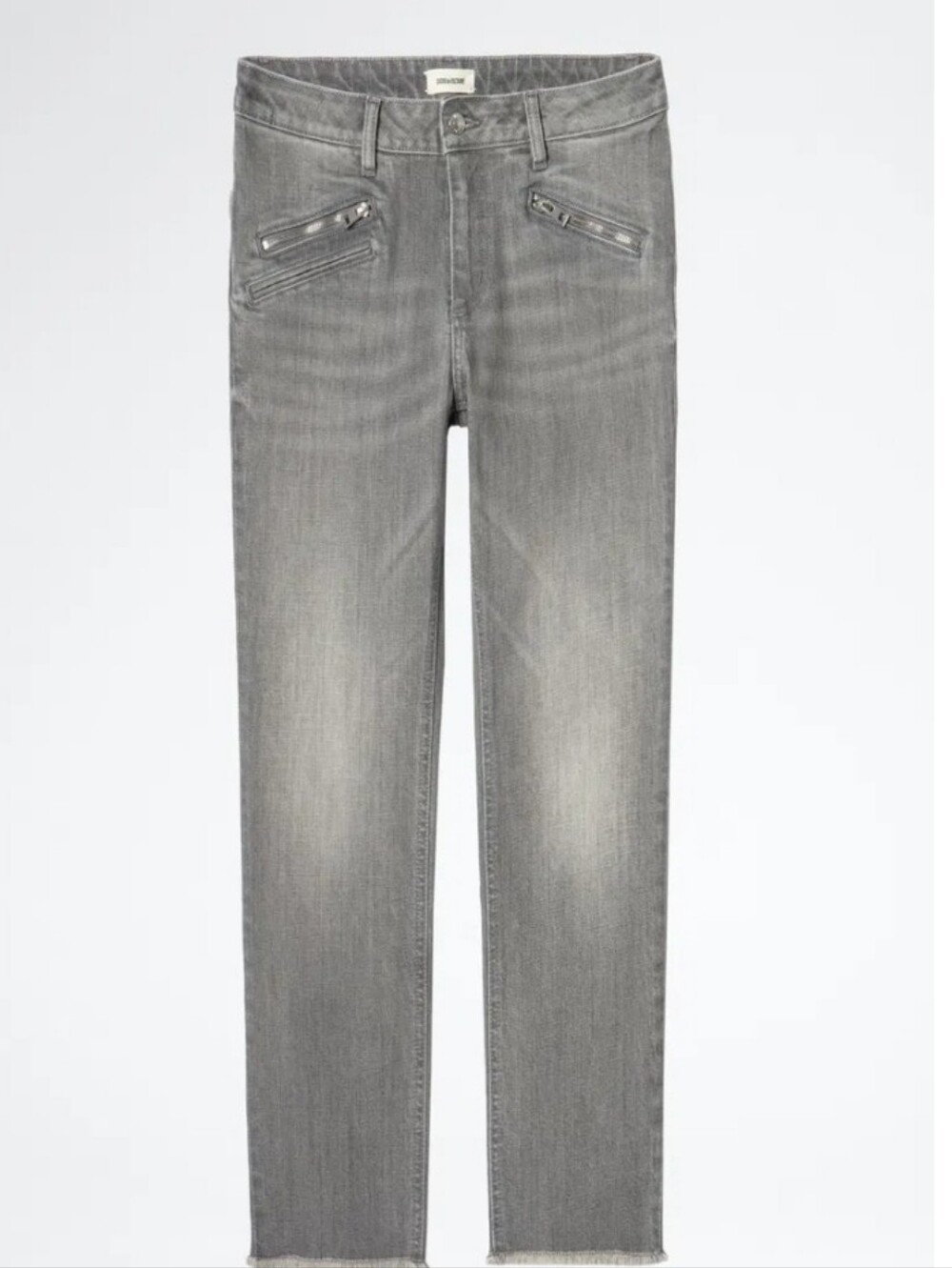 Zadig & Voltaire Ava Eco Jeans in the "Gris" (grey) wash Size 28